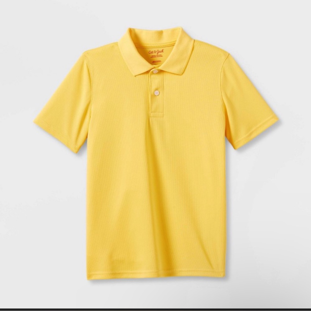 NWT xl (14/16) Gold Uniform Shirt